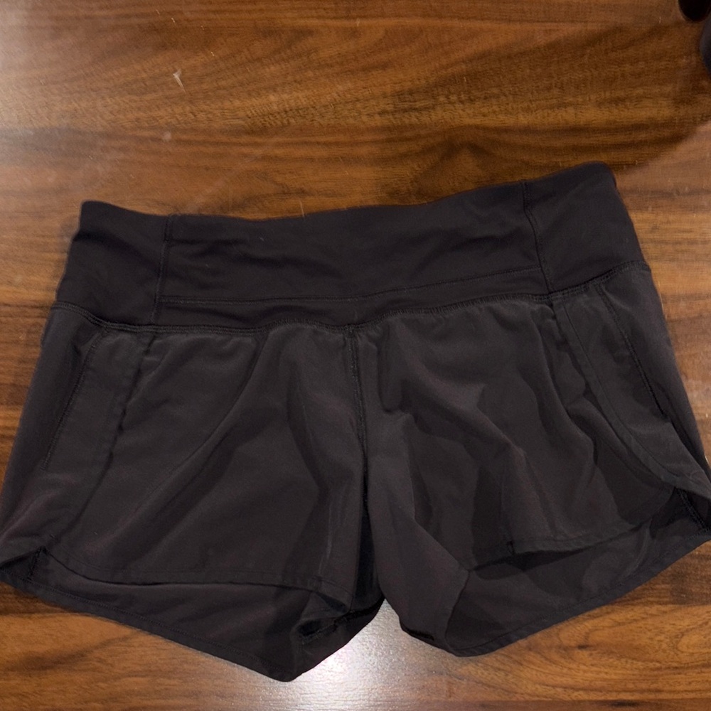 lululemon athletica Black Athletic Shorts